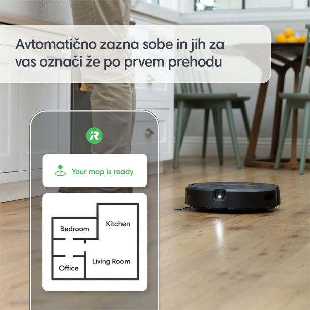 ROBOTSKI SESALNIK IROBOT ROOMBA J5178 COMBO