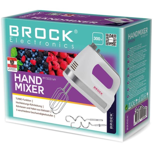 ROČNI MEŠALNIK BROCK HM 5003 WH