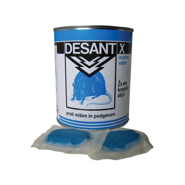 RODENTICID DESANT X MODRA VABA 150 G