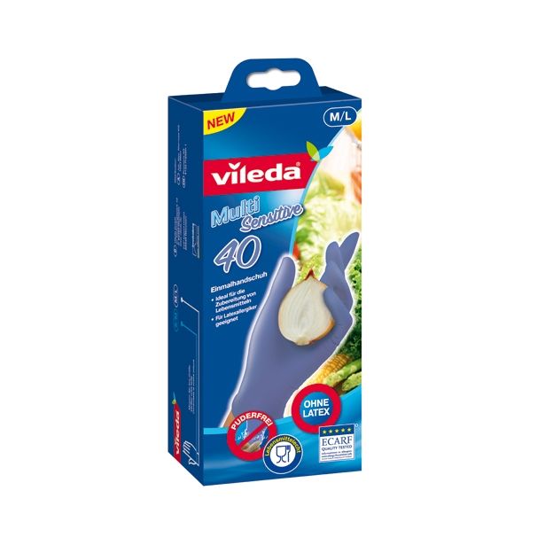 ROKAVICE VILEDA MULTI SENSITIVE 40/1 NITRIL M/L