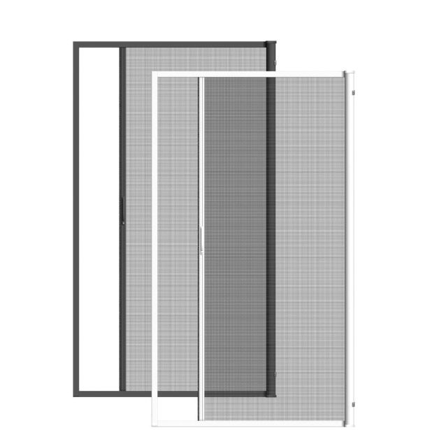 SCHELLENBERG ROLO ZAŠČITNA MREŽA PROTI INSEKTOM ZA VRATA 160X225 CM ANTRACIT