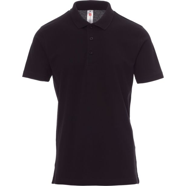 MAJICA KRATKI ROKAV PAYPER ROME ČRNA 2XL POLO