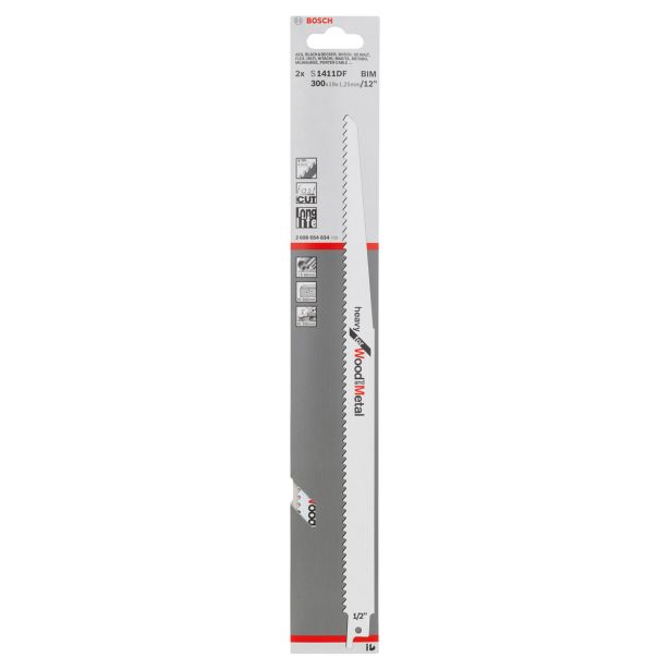 LIST SABLJASTE ŽAGE BOSCH S 1411 DF 2-DELNI KOMPLET