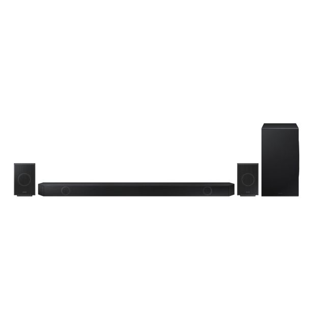 SAMSUNG SOUNDBAR Z BREZŽIČNIM NIZKOTONCEM, 11.1.4-KANALNI ZVOK