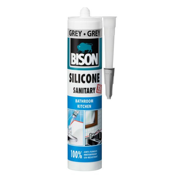 ACETATNI SILIKON BISON SIVI 280 ML