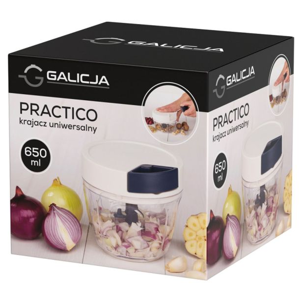 SEKLJALNIK / REZALNIK GALICIJA ROČNI SEKLJALNIK 0.65 L BEL