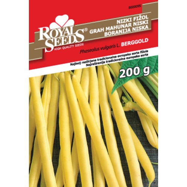 STROČNICA ROYAL SEEDS FIŽOL BERGGOLD 200G ŠK