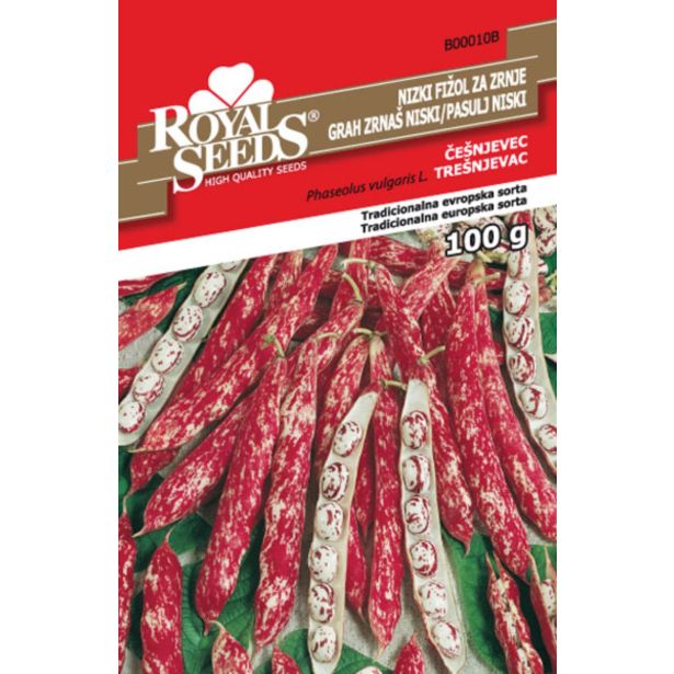 STROČNICA ROYAL SEEDS FIŽOL ČEŠNJEVEC 100G