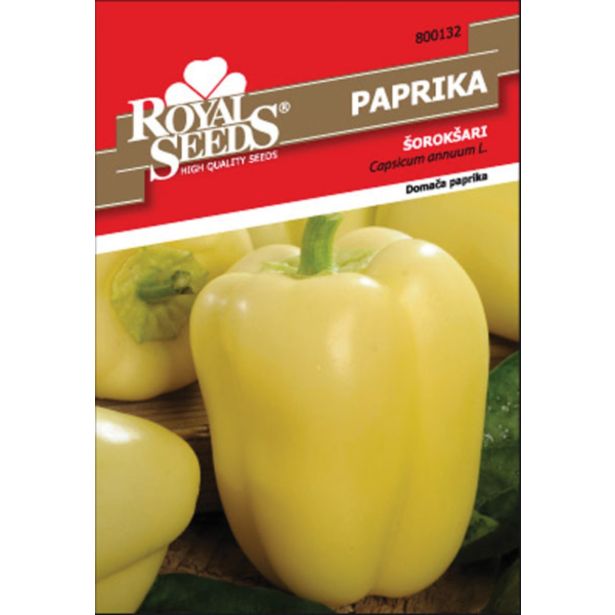 PLODOVKA ROYAL SEEDS PAPRIKA ŠOROKŠARI 132