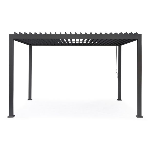 BIOKLIMATSKA PERGOLA BIZZOTTO OCEAN, 3X4 M ANTRACIT