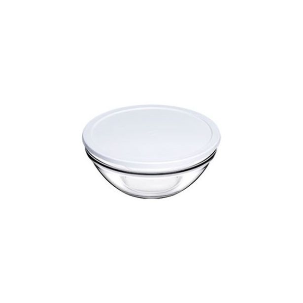 SERVIRNA SKLEDA PASABAHCE 14 CM CHEF'S STEKLENA + BEL POKROV