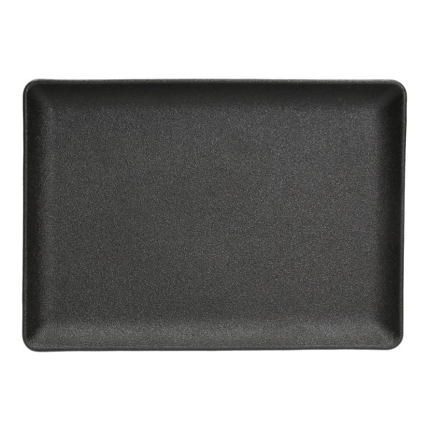 SERVIRNI KROŽNIK TOGNANA 24X17 CM MIGNON BLACK