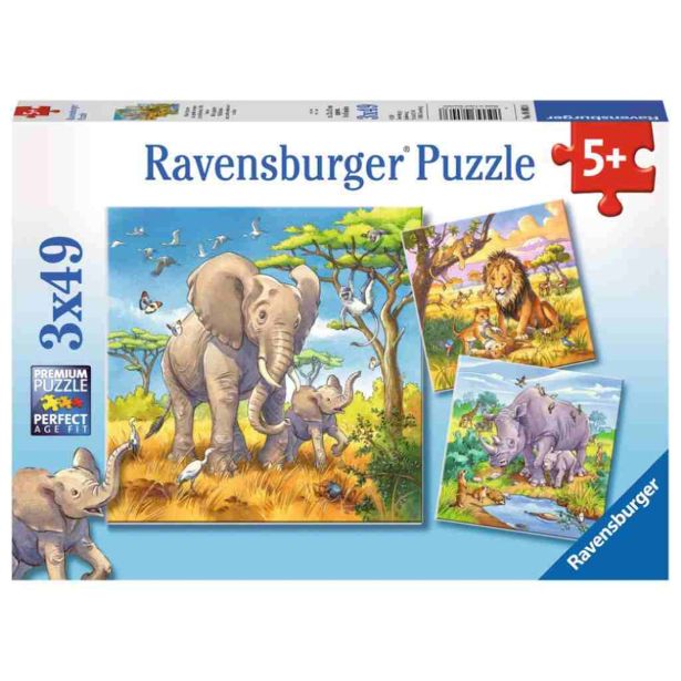 DRUŽABNE IGRE RAVENSBURGER SESTAVLJANKA R.3X49 DELNA