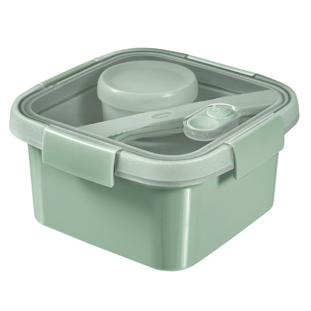 POSODA ZA SHRANJEVANJE CURVER 1.1 L SMART ECO TO GO SET 6/1, ZELENA