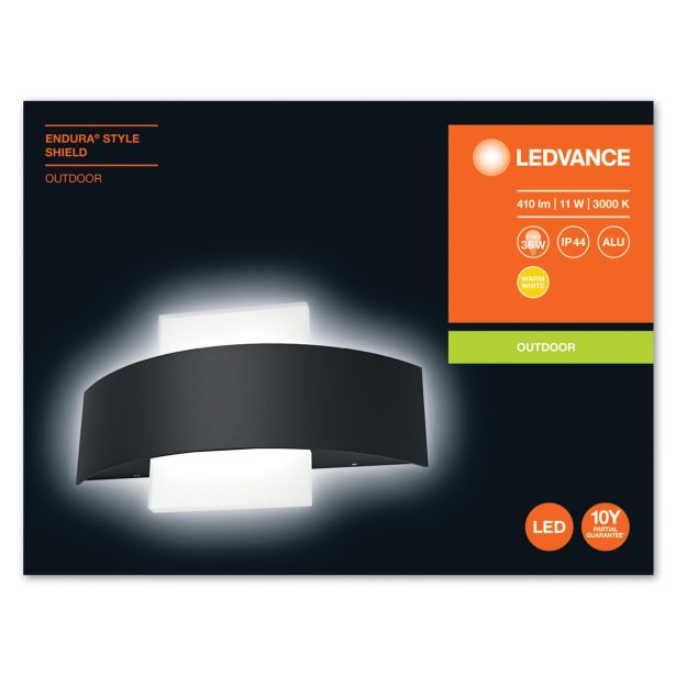 STENSKA VRTNA SVETILKA LEDVANCE SHIELD SQ 11W DG