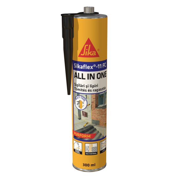 PU TESNILNA MASA SIKA SIKAFLEX-11 FC PURFORM ČRN 300ML