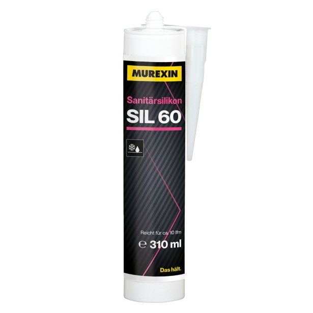 SILIKONSKA TESNILNA MASA MUREXIN SIL 60 310ML 201 - LEŠNIK RJAVA
