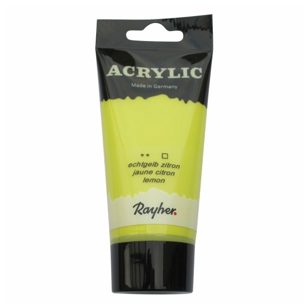 AKRILNA BARVA RAYHER ARTISTS RUMENA 75ML