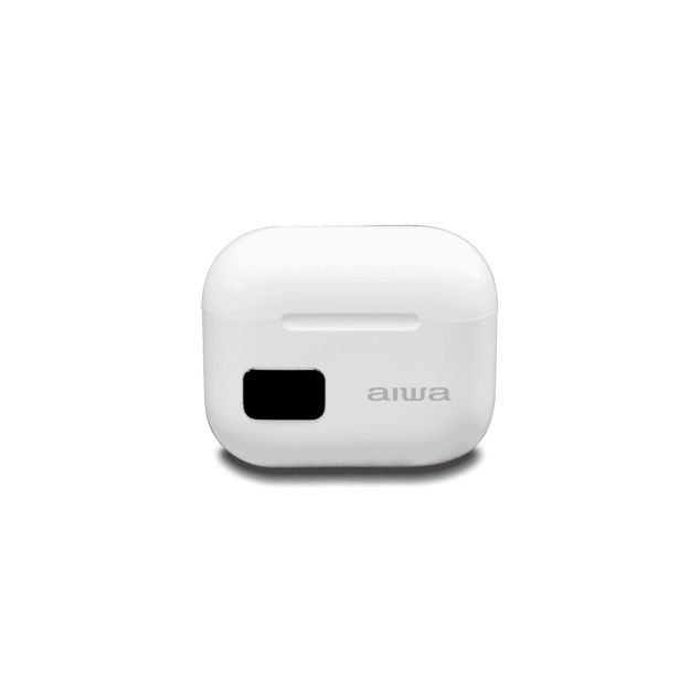 SLUŠALKE AIWA TWS, LED EKRAN EBTW-100WT