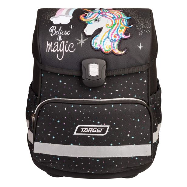 ŠOLSKA TORBA ZA 1.TRIADO TARGET GT CLICK RAINBOW UNICORN 28036