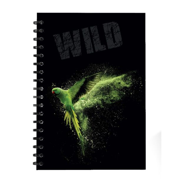 ŠOLSKI ZVEZEK TARGET SPIRALNI A4 ČRTAST ANIMAL WILD 26869