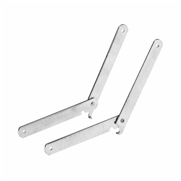 DRŽALO KLOPI IN MIZ HETTICH DIY 200X15X2 MM, POCINKAN, V ZAVOJU STA 2 KOSA