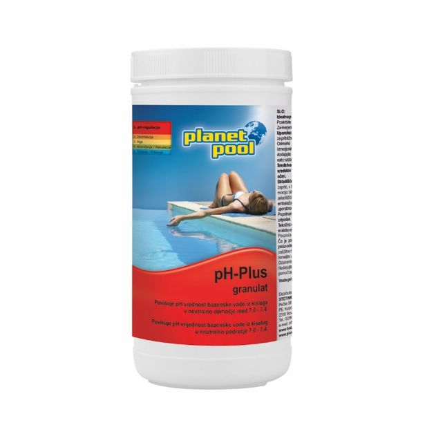 SREDSTVO ZA NEGO PLANET POOL PH-PLUS GRANULAT 1 KG
