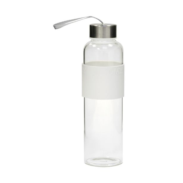 STEKLENICA ZA VODO DOMY 600 ML BELA