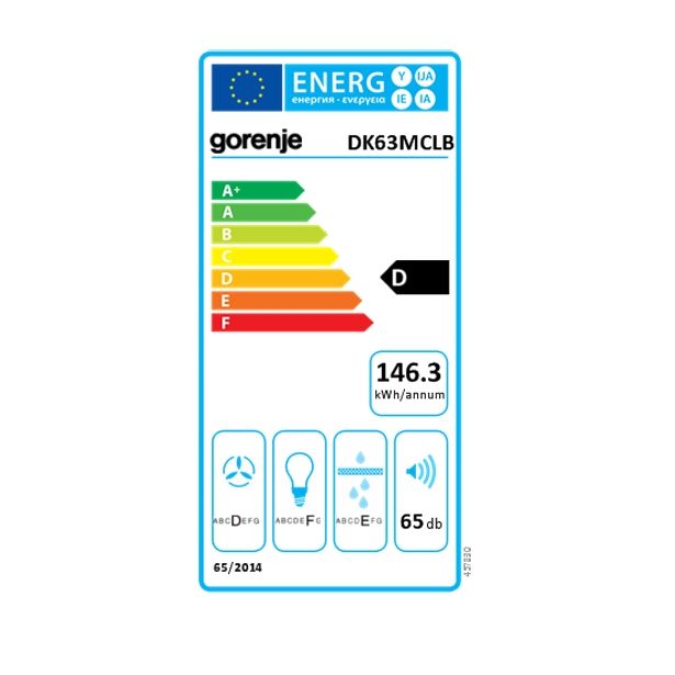 STENSKA KUHINJSKA NAPA GORENJE DK63MCLB