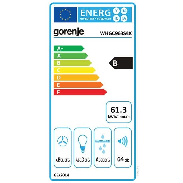 STENSKA KUHINJSKA NAPA GORENJE WHGC 963S4X