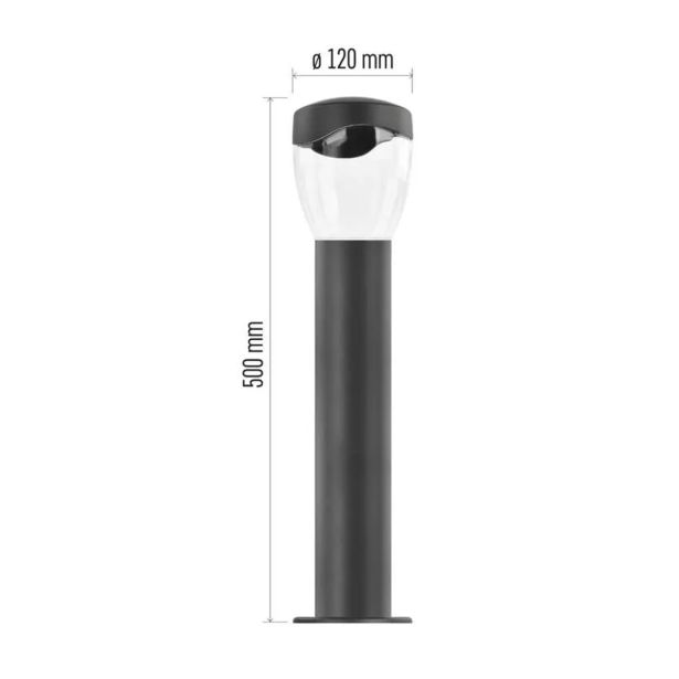 STOJEČA VRTNA SVETILKA EMOS ARTEO LED 12X12X80 CM 1XE27 15W