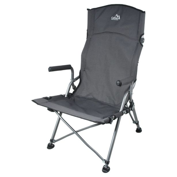 STOL ZA KAMPIRANJE CATTARA MERIT XXL 61 X 60 X 111CM ZLOŽLJIV