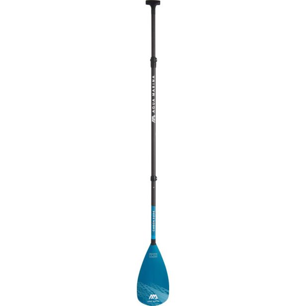 SUP VESLO AQUA MARINA CARBON GUIDE 3-DELNO KARBON - STEK. VLAK