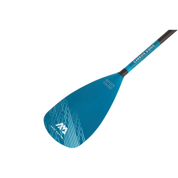 SUP VESLO AQUA MARINA CARBON GUIDE 3-DELNO KARBON - STEK. VLAK