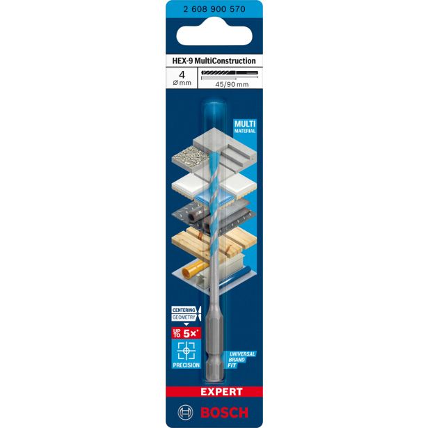 SVEDER EXPERT HEX-9 MULTICONSTRUCTION, 4 X 45 X 90 MM