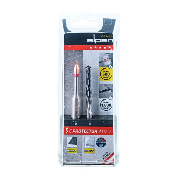 SVEDER ZA KERAMIKO ALPEN 6 MM SET (2) C PROTECTOR IN SVEDER ZA BETON