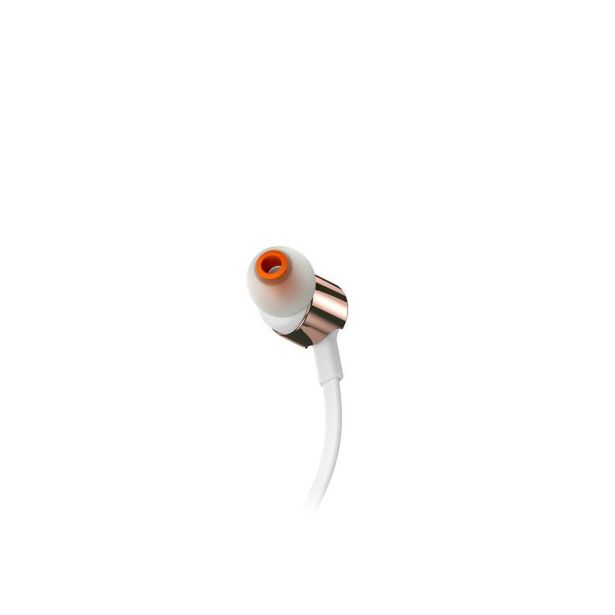 SLUŠALKE JBL T210 RONŽNATO ZLATE