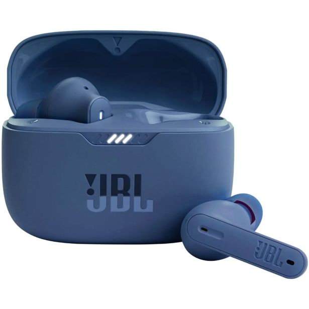 SLUŠALKE JBL T230NC TWS MODRE