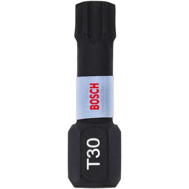 TORX NASTAVEK C6,3 BOSCH T30 25 MM 2 KOS IMPACT CONTROL