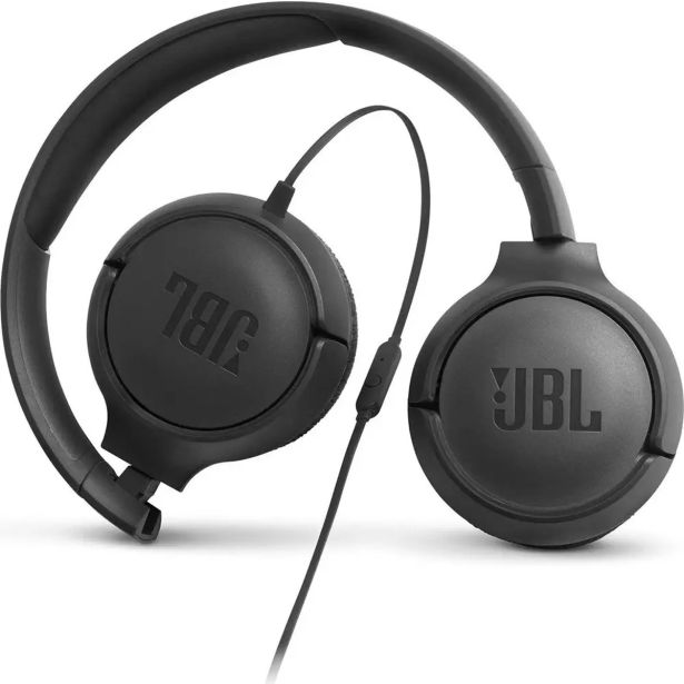 SLUŠALKE JBL TUNE500 ČRNE