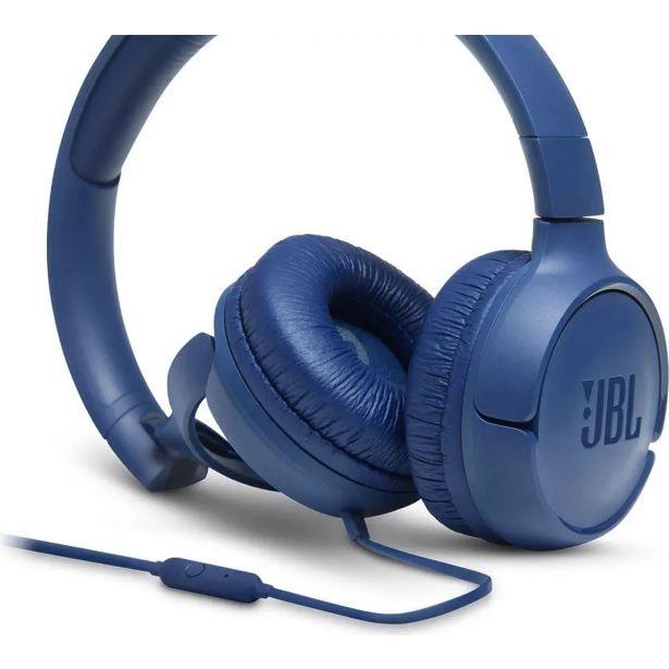 SLUŠALKE JBL TUNE500 MODRE