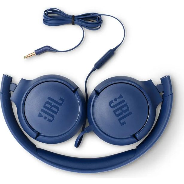 SLUŠALKE JBL TUNE500 MODRE