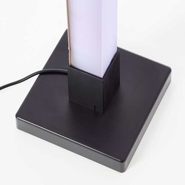 TALNA SVETILKA NEELE 150 CM RGB, ČRNA