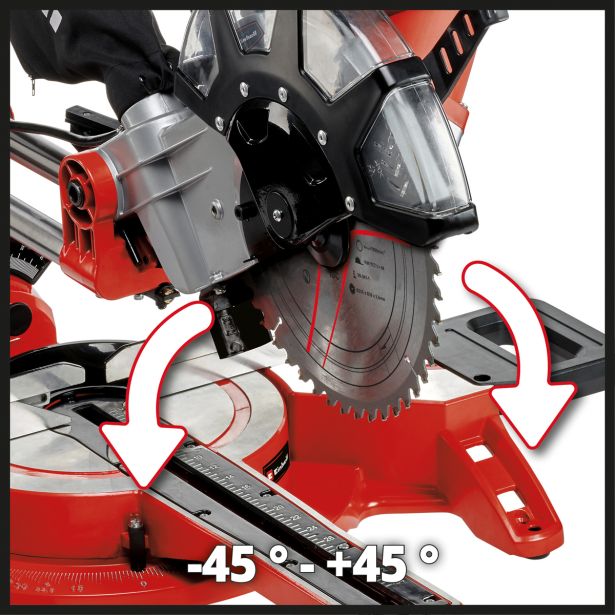 EINHELL POTEZNA ŽAGA TC-SM 2534/1 DUAL