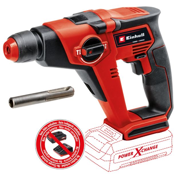 VRTALNO KLADIVO AKUMUL. EINHELL TE-HD 18/12 LI SOLO POWER X-CHANGE