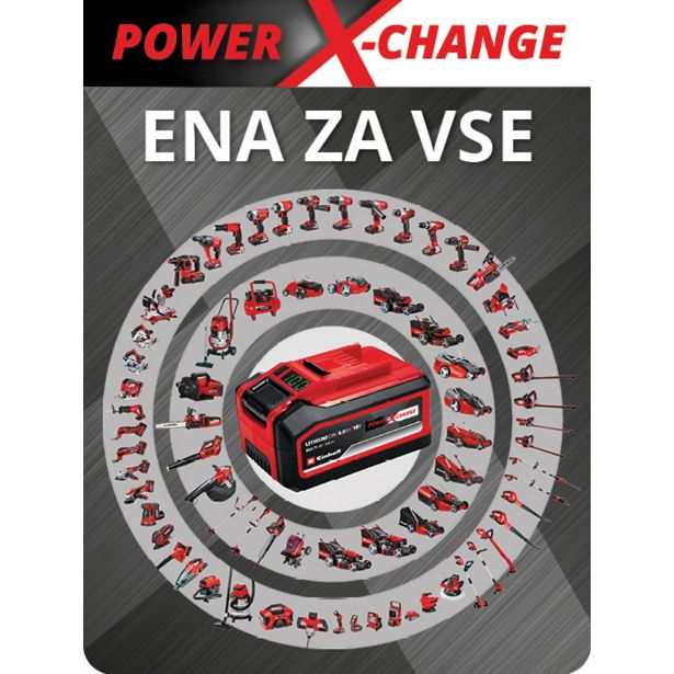 AKU.VIBRACIJSKI BRUSILNIK EINHELL TE-OS 18/230 LI SOLO POWER X-CHANGE