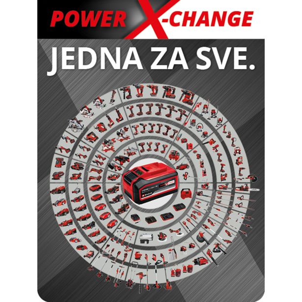 AKUMULATORSKI SESALNIK EINHELL TE-SV 18 LI SOLO POWER X-CHANGE