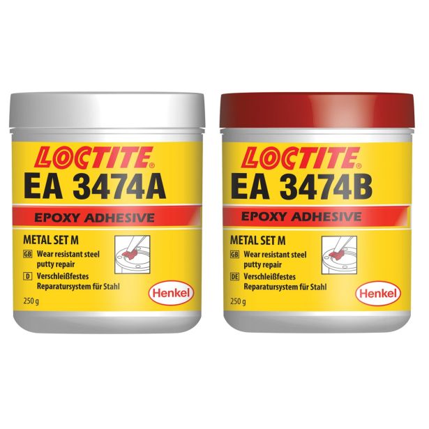 TEKOČE KOVINE LOCTITE EA 3474 KT500G EN/DE 500 G