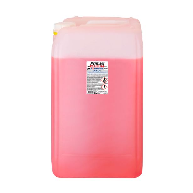 MAZIVA IN TEKOČINE PRIMAX ANTIFRIZ RDEČI G 12 25L
