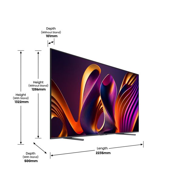 TELEVIZOR HISENSE 100E7NQ PRO